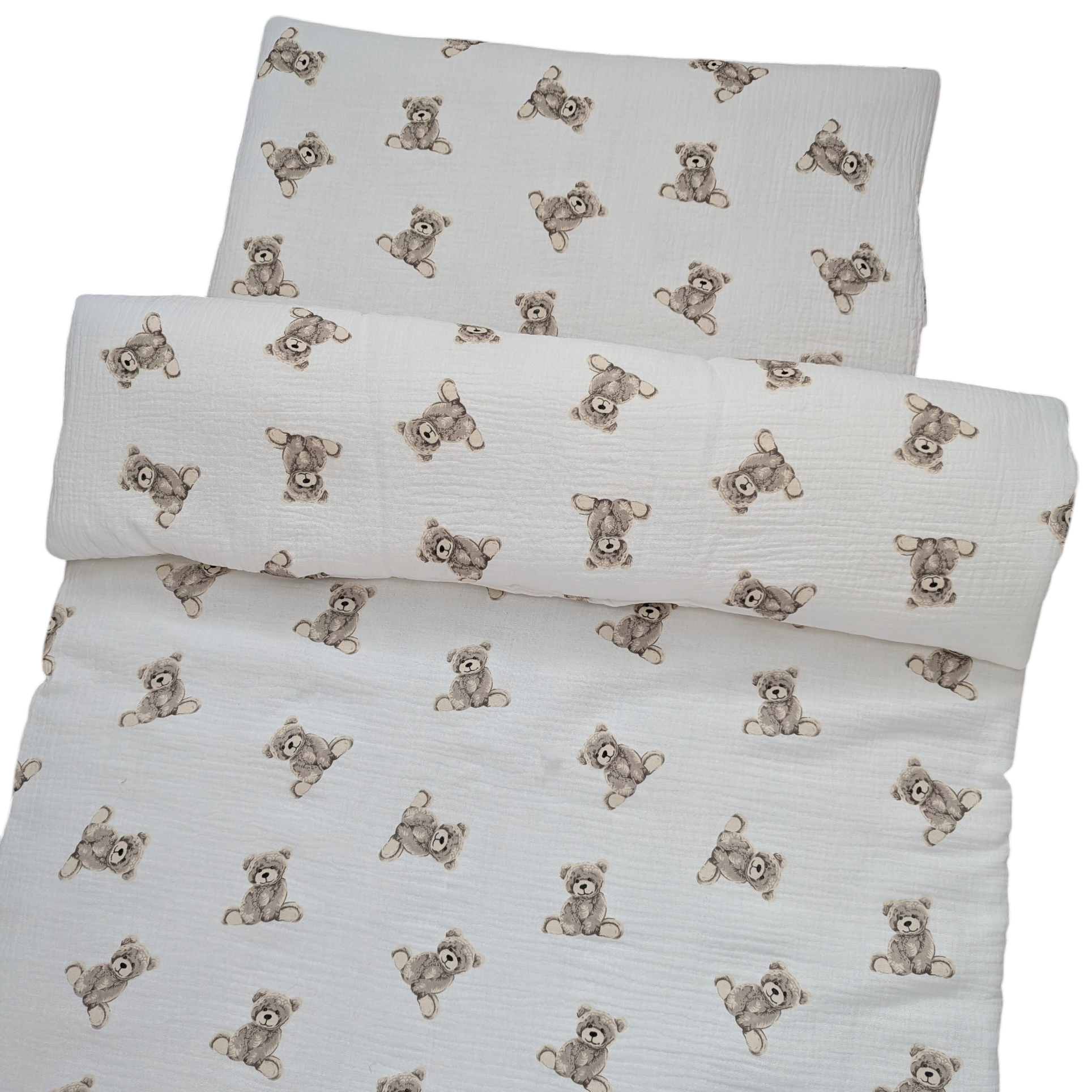 Komplet Pościeli Muślinowej z Wypełnieniem - obrazek 2