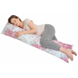Poduszka ciążowa rehabilitacyjna z bawełny – Zakątek Pięknych Rzeczy