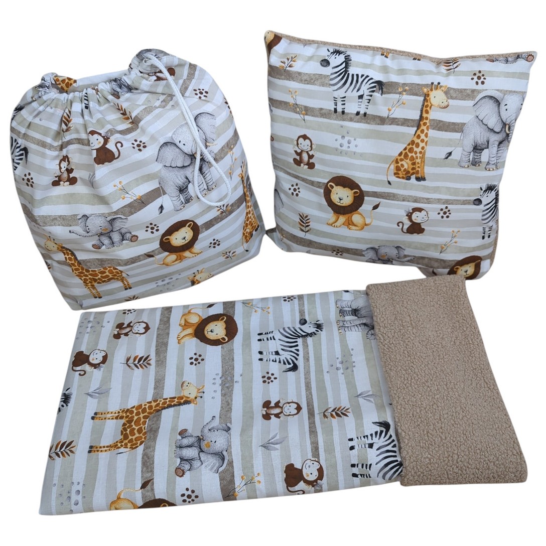 Kocyk do przedszkola safari